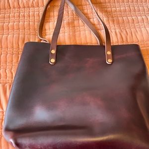 KMM tote I believe the color is Autumn but could be wrong.